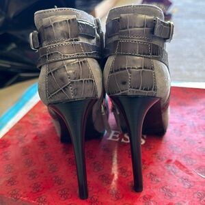 Guess Snake Skin Booties